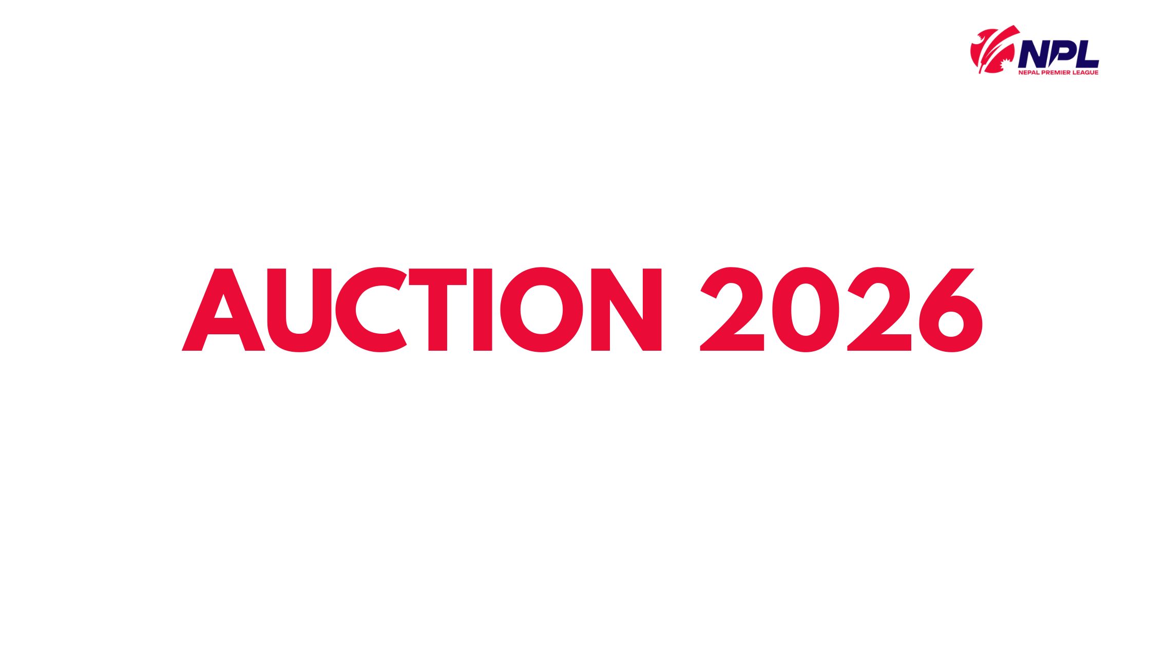 NPL 2026 auction sold players