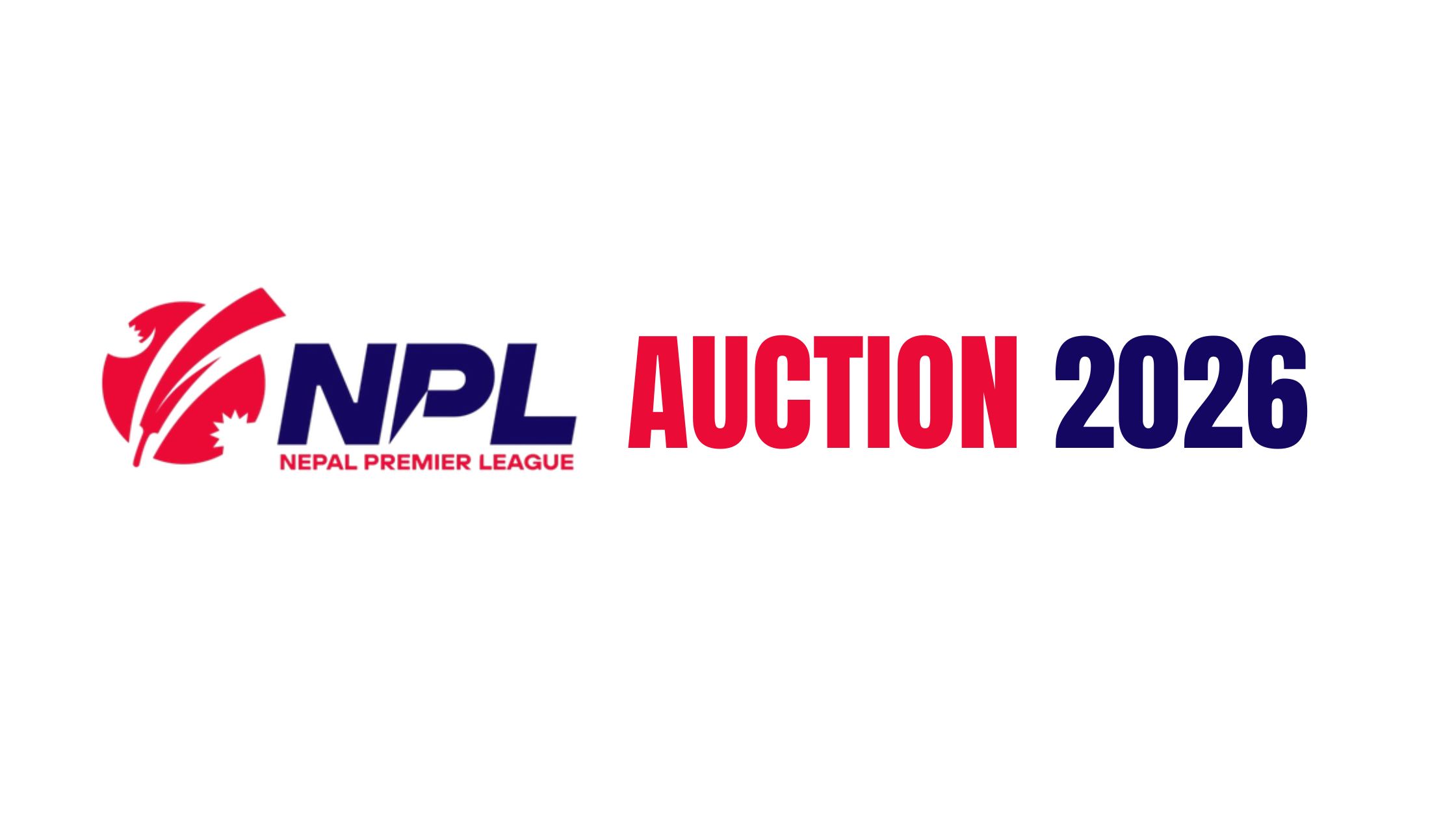 List Of All Players In Nepal Premier League 2026 Auction